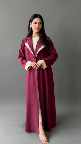 عباية رسمية مع تدخلية لنن