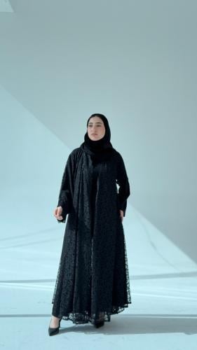 عباية جوري دانتيل