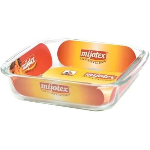 Rectangular glass oven tray, 2.5 liters