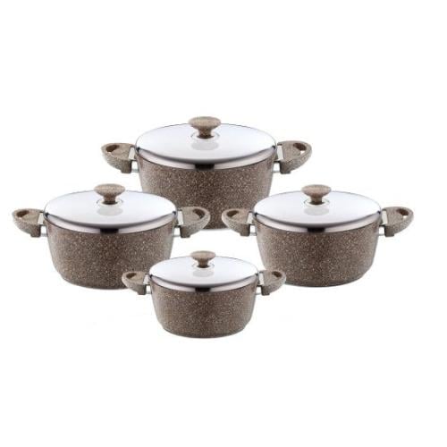 Turkish Saflon cookware set consisting of 8 pieces