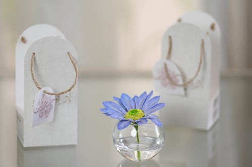 تغليف فازات ميني بدون ورد