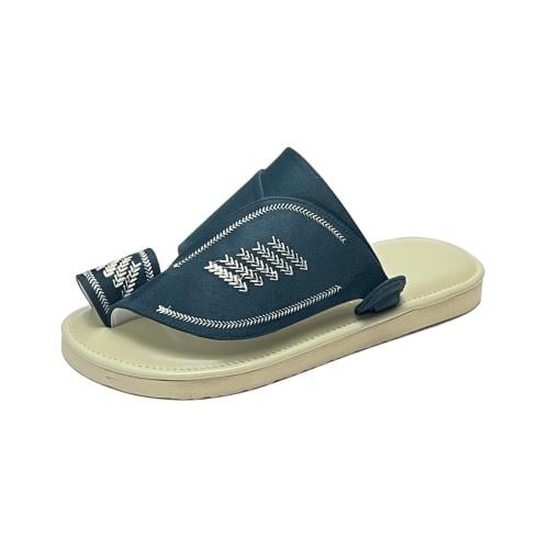 حذاء رجالي مخمل كحلي