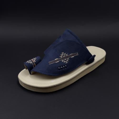 حذاء رجالي لون كحلي كريمي 139