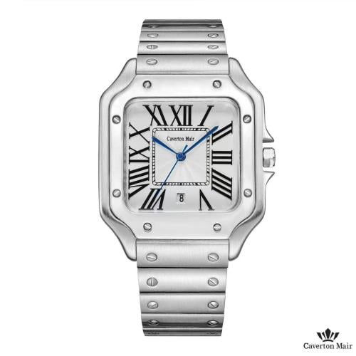 ساعة رجالية سير من الستيل بتصميم الكارتير