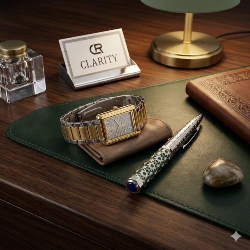 طقم رجالي من كليرتي شكل الكارتير ميناء رصاصي