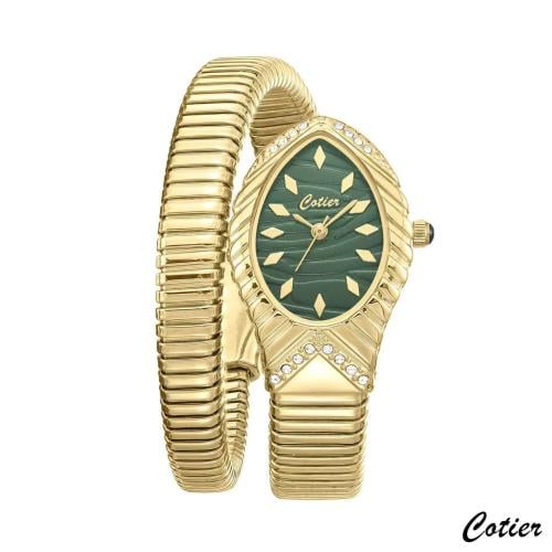 ساعة نسائية الثعبان لفة