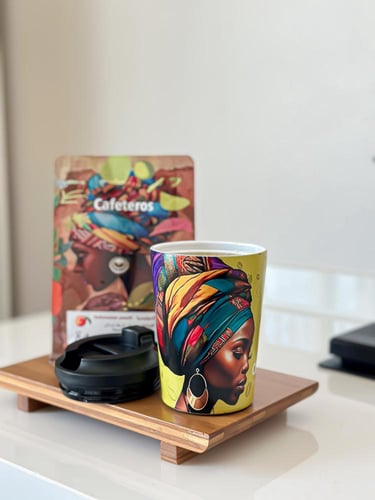 كوب حافظ للحرارة سيراميك