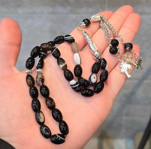 سبحة حجر العقيق