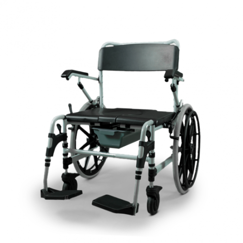 كرسي حمام واستحمام ٥١ سم ضد الصدا ذاتي الدفع