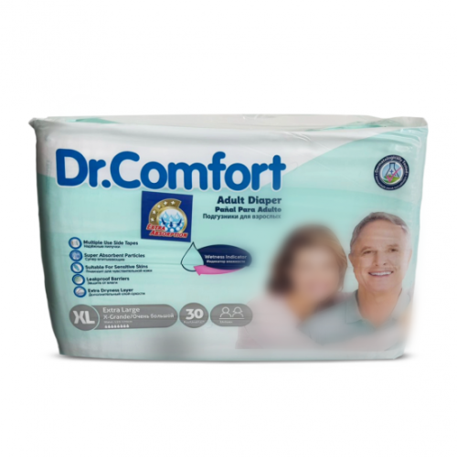 حفائض كبار السن د كمفورت مقاس XL عبوة ٣٠ حبة