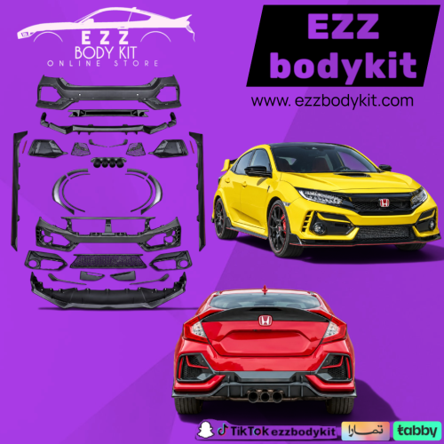 فل بدي كت هوندا سيفيك 2016–2021 ستايل Type R 2020