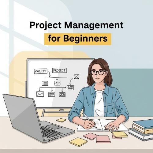 PDP – إدارة المشاريع للمبتدئين | دورة مسجّلة تُتاح...