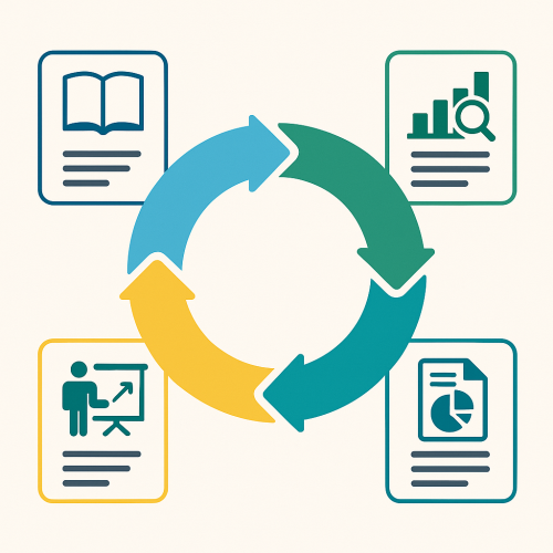التقرير الربع السنوي في إطار التفكير المنظومي: تطب...
