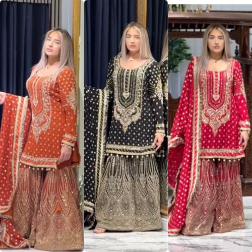 لبس بنجابي بالوان الحياه