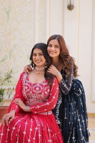 ساري هندي لمسة ملكية ساحرة