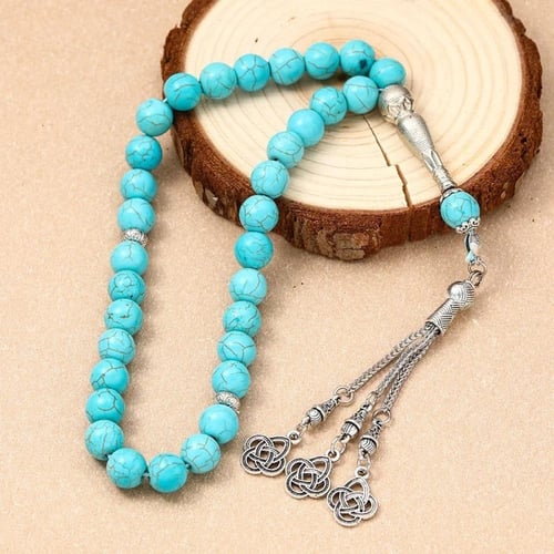 سبحة من الحجر الطبيعي