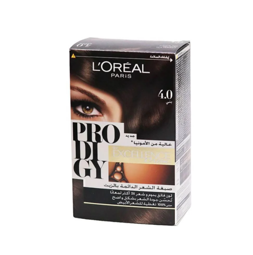 لوريال باريس بروديجي صبغة شعر - 4.0 بني