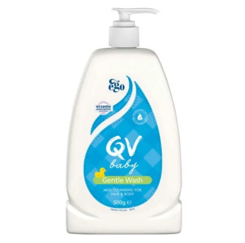 كيوفي- بيبي غسول يومي لطيف للجسم والشعر خال من الص...