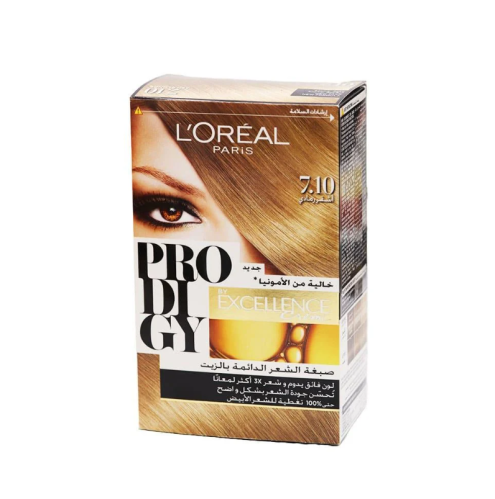 لوريال باريس بروديجي صبغة شعر - أشقر رمادي 7.10