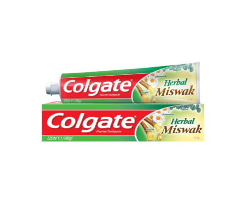 كولجيت معجون أسنان بالفلورايد هيربال مسواك - 125 م...