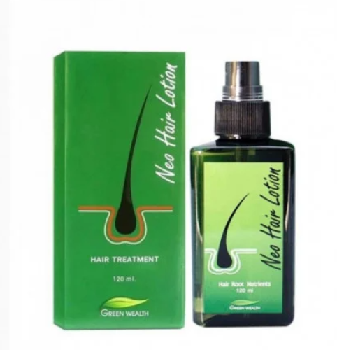 لوشن شعر نيو هير جرين ويلث 120 مل لعلاج تساقط الشع...