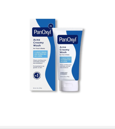 بانوكسيل غسول كريمي لحب الشباب بنزويل بيروكسيد 4٪