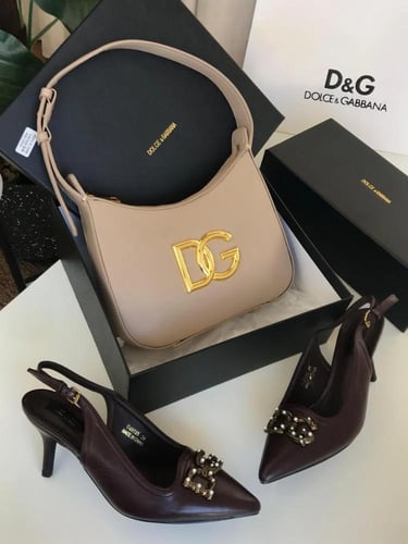 طقم شنطه + احذية DG