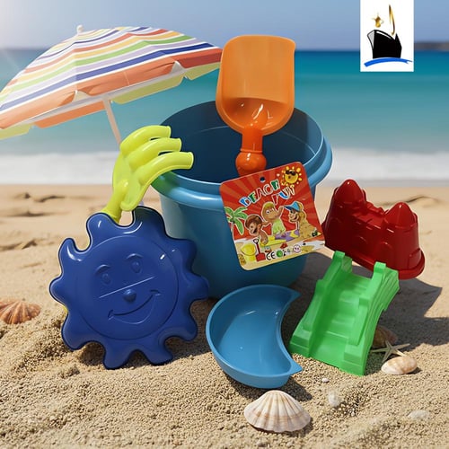 ألعاب الرمل للأطفال – برميل كبير ممتع للرمل – البج...