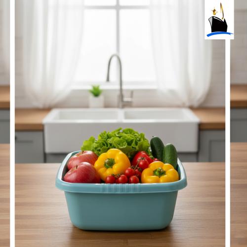 طشت مربع بلاستيك – البجاد