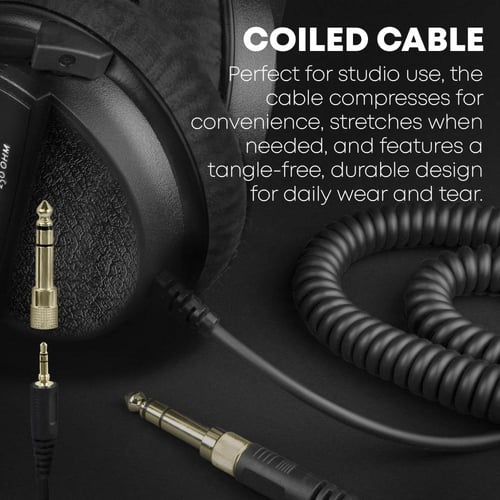 سماعة راس ستوديو احترافية دي تي 770 برو 250 اوم لي...