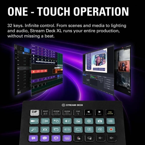 Corsair Elgato Stream Deck - تحكم متطور مع 32 مفتا...