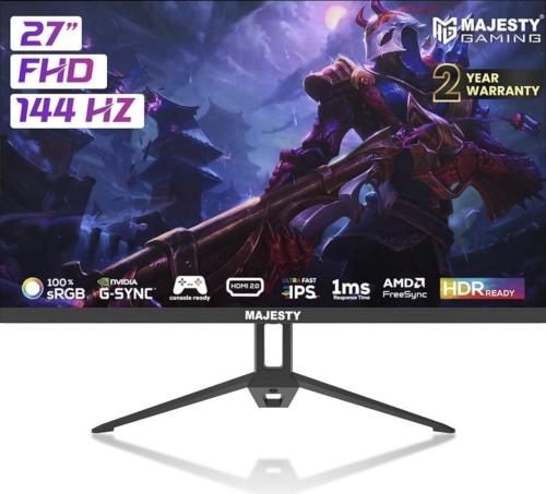 Majesty 27" FHD 1920x1080 Gaming Monitor | IPS | 1...
