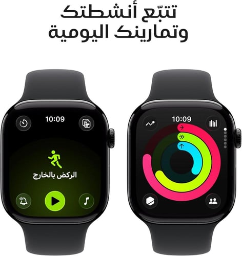 Apple Watch Series 11 موديل GPS‏ إطار ألومنيوم أسو...