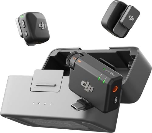 ميكروفون من DJI مايك ميني مع تقنية دي جي آي أوزمو...