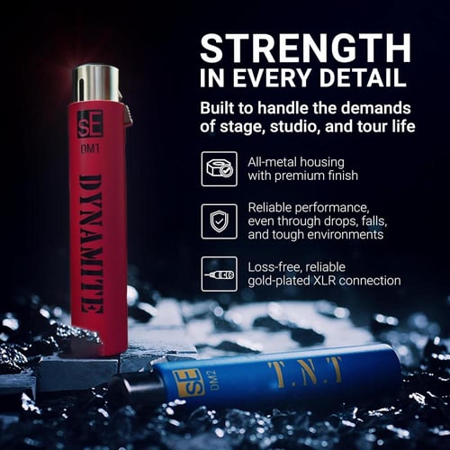 مضخم صوت نشط مدمج بقناة واحدة من دي ام 1 ديناميت ل...