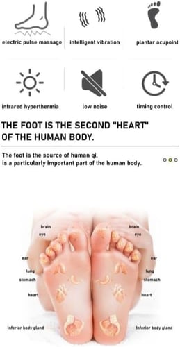 حذاء تدليك القدم الكهربائي بالشحن