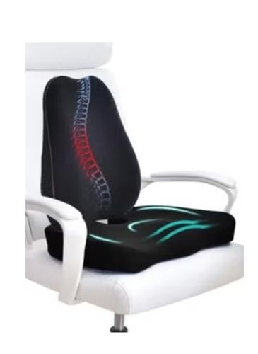 وسادة مقعد + مسند للظهر