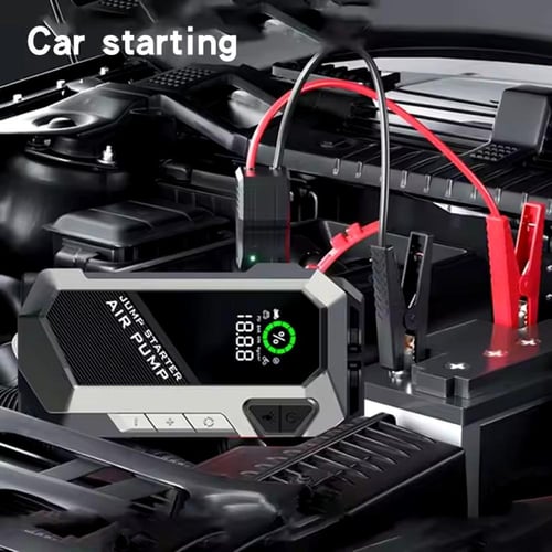 جهاز إنقاذ السيارات (منفاخ - شاحن بطارية - إضاءة ل...