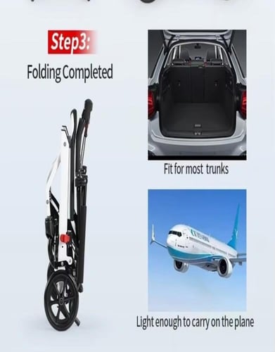 كرسي متحرك عادي خفيف للطائرة