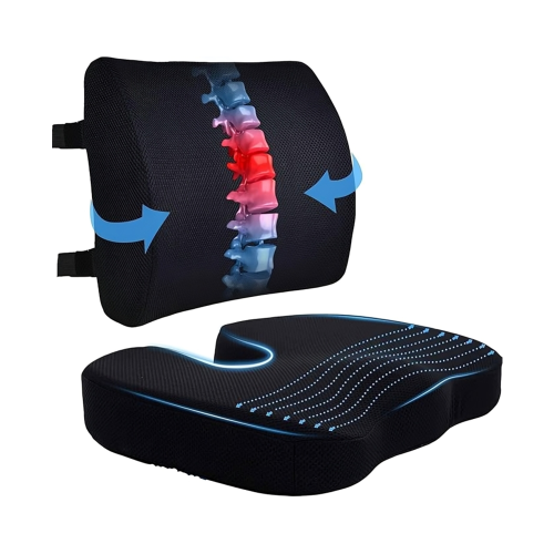 وسادة مقعد مع مسند للظهر