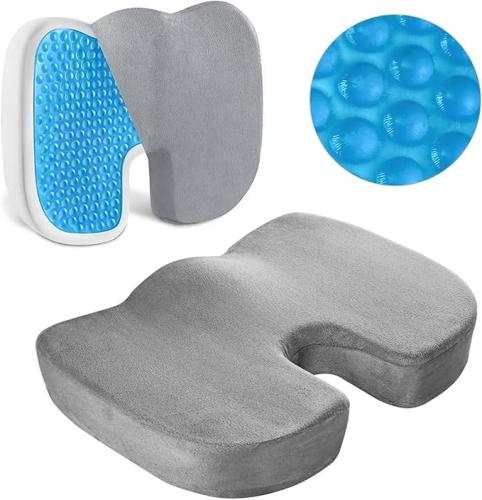 وسادة مقعد ميموري فوم مع جيل