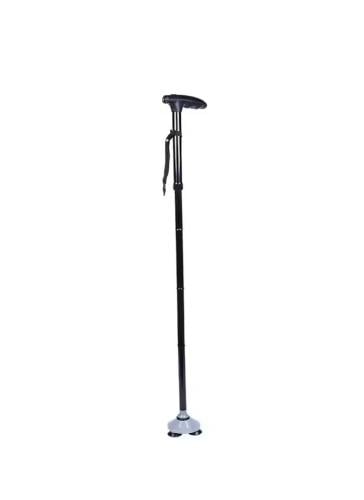 عكاز عصا للمشي قابل للطي مزود بمصباح LED