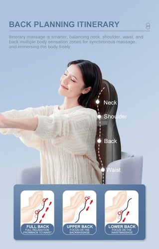 كرسي مساج للسيارة والمكتب