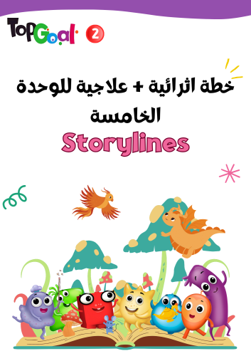 خطة اثرائية + علاجية لمنهج Top Goal2 لمهارات الوحد...