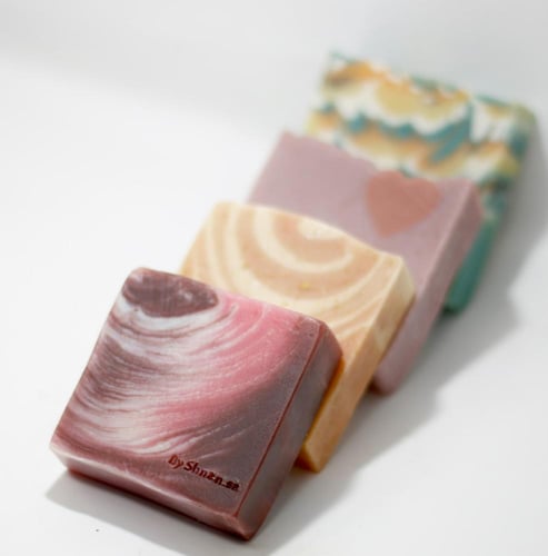 بكج صابون للبشرة الحساسة والمتهيجة (5 قطع)