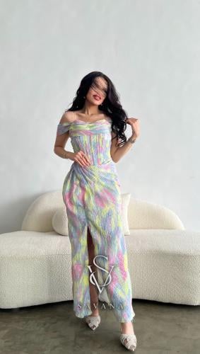 فستان سهرة أوف شولدر