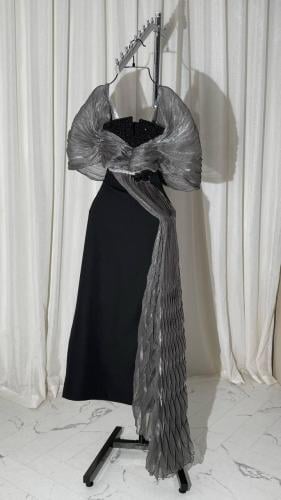 فستان سهرة تطريز