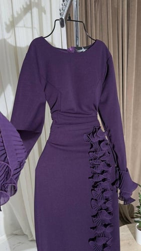 فستان ناعم مورد