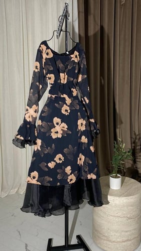 فستان برنت ميدي