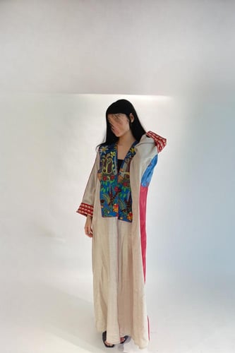 عباية ملونة